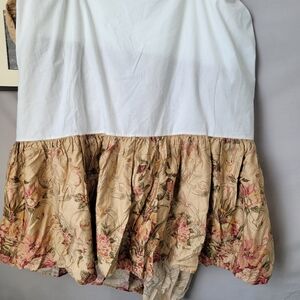 Ralph Lauren Guinevere Aragon Egyptian Cotton Sateen Dust Ruffle Bed Skirt King